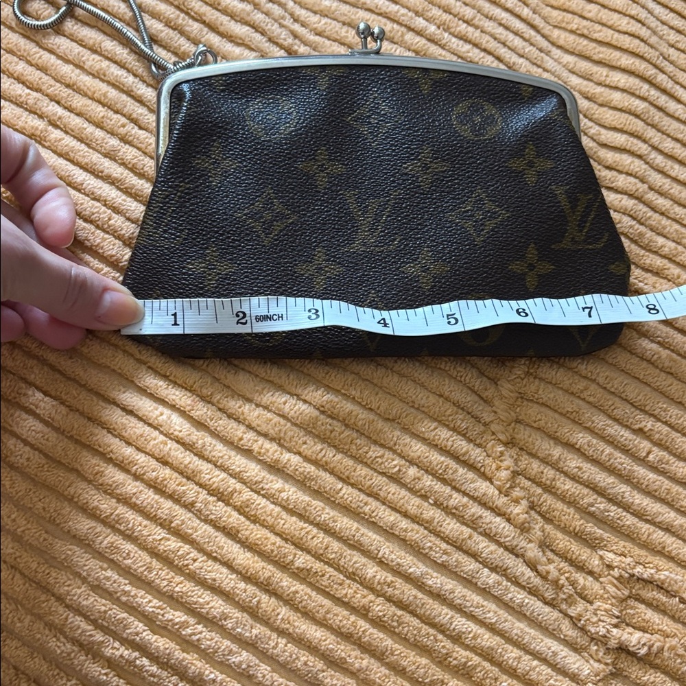 Louis Vuitton Brown and Gold Wristlet - Picture 12 of 15